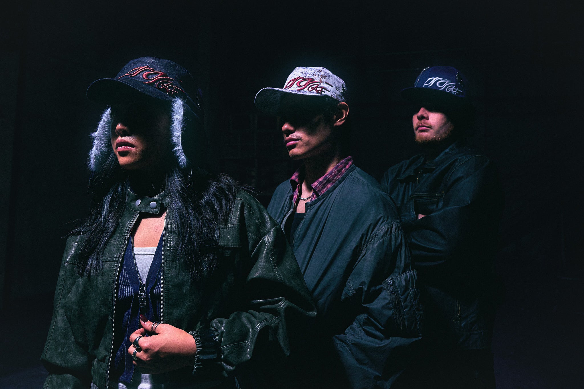 ANTIFRAGILE CAMO STRAPBACK - GREY/RED